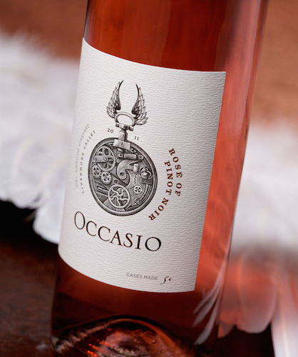 occasio winery founder's collection 2011 rosé of pinot noir